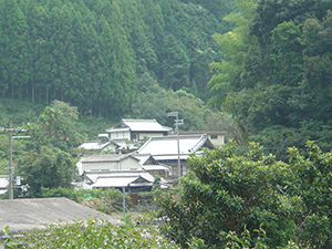 山間的農村